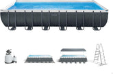 Intex Ultra Rectangular Frame Pool 24ft 7.32mx3.66mx1.32 - Colorland Toys